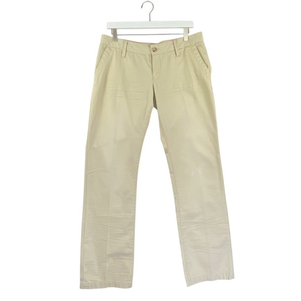 Lucky Brand Pants Womens Size 8 Slouchy Civilian Boyfriend Chino Style 7W20174 - Picture 1 of 11